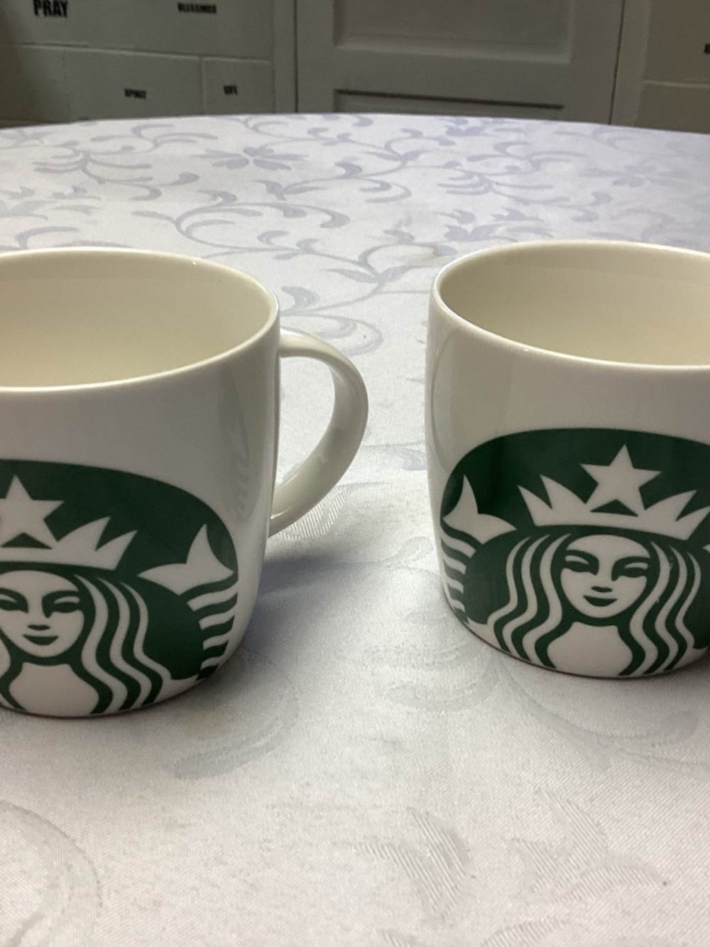 Star bucks two mermaid mugs. Nice sized.